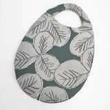 mina perhonen ts9271 good luck エッグバッグ カットジャガード トートバッグ グリーン レディース ミナペルホネン【中古】5-1122G∞