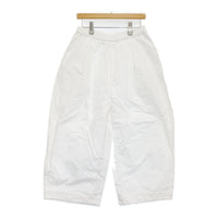 mina perhonen ai4614 harbor neutraali サイズM 定価39600円 ワイドイージー パンツ ホワイト レディース ミナペルホネン【中古】5-0902M♪