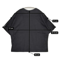 marble sud 01BS003108 ロゴ フロッキープリント 半袖Ｔシャツ カットソー ブラック レディース マーブルシュッド【中古】5-0819S♪