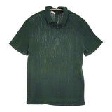 45R/45rpm オーガニックアイスコットンニットレースTシャツ 定30800円 グリーン レディース フォーティーファイブアールピーエム【中古】5-0822S♪