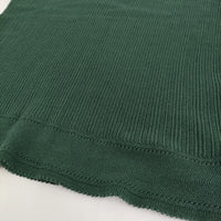 45R/45rpm オーガニックアイスコットンニットレースTシャツ 定30800円 グリーン レディース フォーティーファイブアールピーエム【中古】5-0822S♪