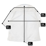 MARGARET HOWELL 578-2152013 COTTON LINEN 定価29700円 セーラーカラー ブラウス シャツ 22SS ホワイト レディース マーガレットハウエル【中古】6-0423S∞