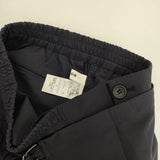 ZUCCa 巻き ラップ ナイロンストレッチ パンツ ネイビー レディース ズッカ【中古】6-0221M∞