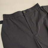 ZUCCa 巻き ラップ ナイロンストレッチ パンツ ネイビー レディース ズッカ【中古】6-0221M∞