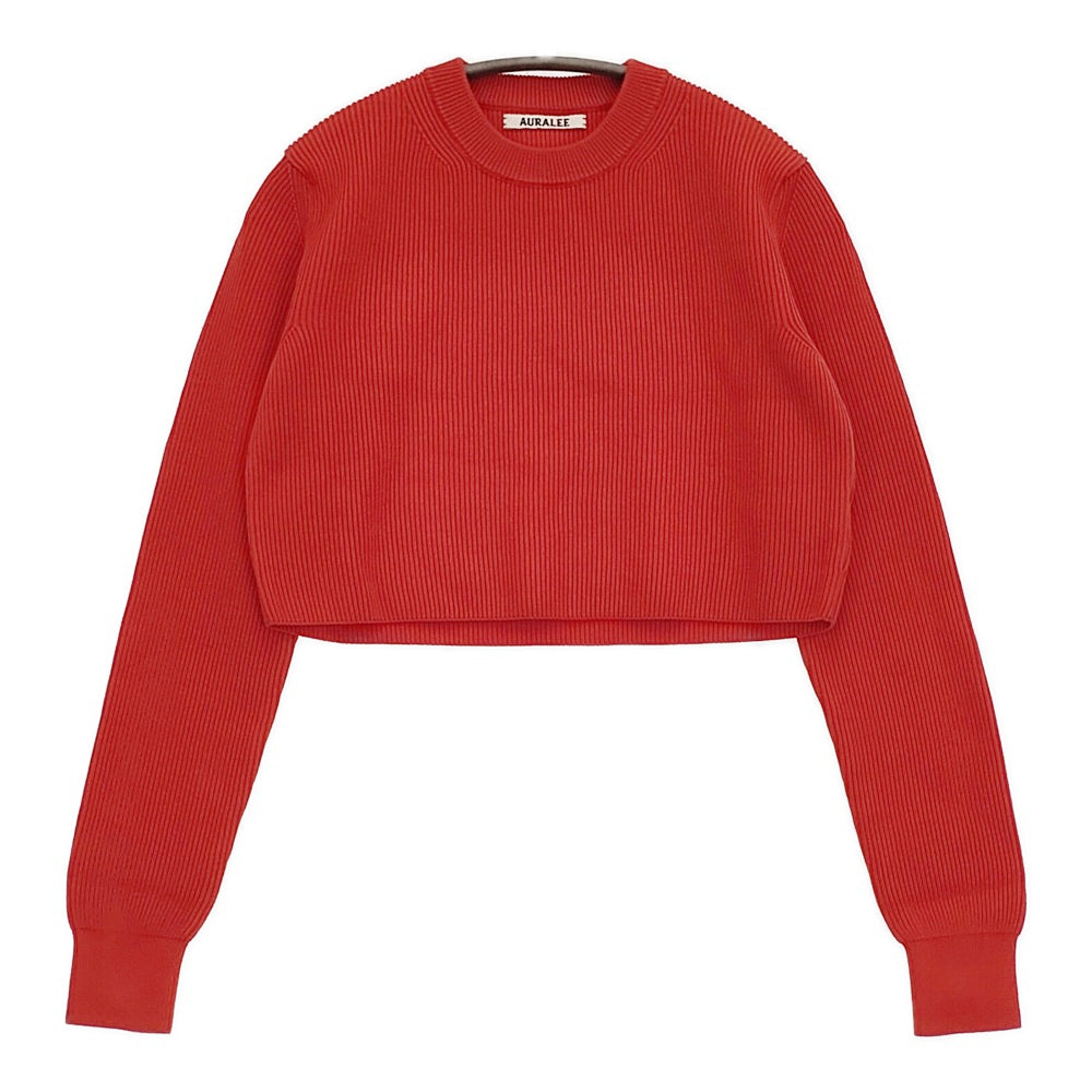 AURALEE SUPER HARD TWIST RIB KNIT SHORT P/O サイズ0 定価