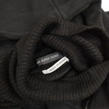 AS SUPER SONIC 裏起毛 リブ付き スウェット プルオーバー A-426144 日本製 コットン ウール混 パーカー ブラック レディース アズスーパーソニック【中古】5-1111T△