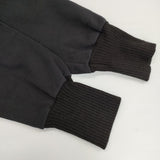 AS SUPER SONIC 裏起毛 リブ付き スウェット プルオーバー A-426144 日本製 コットン ウール混 パーカー ブラック レディース アズスーパーソニック【中古】5-1111T△