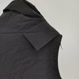 MOYURU 34004332 ナイロン アシンメトリー センソユニコ 中綿 ベスト ブラック レディース モユル/萌【中古】5-1111T△