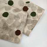 mina perhonen glimmer na6220 シルクコート ノーカラー シャンタン 日本製 コート アイボリー グレー レディース ミナペルホネン【中古】5-1111T△