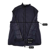 KAPITAL フリル はしごレース コットン 1 S ブラウス シャツ ネイビー レディース キャピタル【中古】5-1201M∞