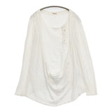 KAPITAL コットン 1 S 長袖Ｔシャツ カットソー ロンＴ ホワイト レディース キャピタル【中古】5-1124M∞