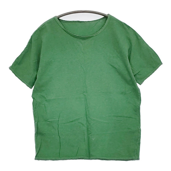 KAPITAL サイズ1/S 無地 半袖Ｔシャツ カットソー グリーン レディース キャピタル【中古】5-0822S♪
