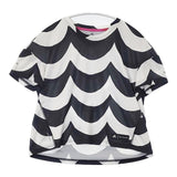 marimekko/adidas サイズM 半袖Ｔシャツ カットソー ブラック ホワイト レディース マリメッコ/アディダス【中古】6-0423S∞