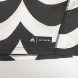 marimekko/adidas サイズM 半袖Ｔシャツ カットソー ブラック ホワイト レディース マリメッコ/アディダス【中古】6-0423S∞