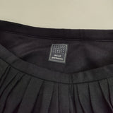 mina perhonen ua5987 ウールタックスカート 36 tranquil バイカラー ロングスカート ネイビー オレンジ レディース ミナペルホネン【中古】5-1111T△