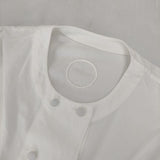 Lin francais d'antan ノルデ ダブルボタンコートワンピース コットン ワンピース ホワイト レディース ランフランセダンタン【中古】5-1215M∞