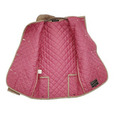 Traditional Weatherwear ダブルボタン 英国製 スコットランド製 キルティングジャケット ベージュ レディース トラディショナルウェザーウェア【中古】5-1214T♪