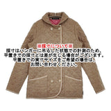 Traditional Weatherwear ダブルボタン 英国製 スコットランド製 キルティングジャケット ベージュ レディース トラディショナルウェザーウェア【中古】5-1214T♪