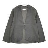 evam eva リネンシャツカーディガン 定価20900円 E201T135 カーディガン グレー レディース エヴァムエヴァ【中古】6-0221M∞