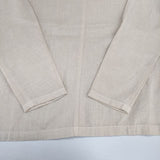 evam eva water linen po E211T010 リネン プルオーバー ブラウス シャツ ベージュ レディース エヴァムエヴァ【中古】6-0221M∞