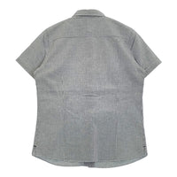 FRED PERRY F8039 ギンガムチェック ボタンダウン BD サイズM 半袖シャツ グリーン ネイビー レディース フレッドペリー【中古】5-0822S♪