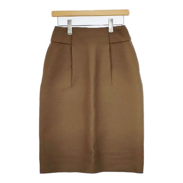 MARNI フェルト ウール混 イタリア製 スカート ブラウン レディース マルニ【中古】5-1025T∞