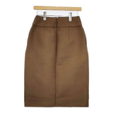 MARNI フェルト ウール混 イタリア製 スカート ブラウン レディース マルニ【中古】5-1025T∞