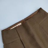 MARNI フェルト ウール混 イタリア製 スカート ブラウン レディース マルニ【中古】5-1025T∞