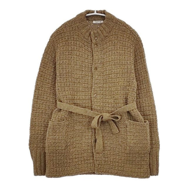 YAB-YUM カーディガン ベルト付き ウール ジャケット ベージュ レディース ヤブヤム【中古】5-1025T∞