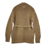 YAB-YUM カーディガン ベルト付き ウール ジャケット ベージュ レディース ヤブヤム【中古】5-1025T∞