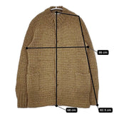 YAB-YUM カーディガン ベルト付き ウール ジャケット ベージュ レディース ヤブヤム【中古】5-1025T∞