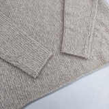 evam eva E173K038 シルクウール Vネック セーター ニット ベージュ レディース エヴァムエヴァ【中古】5-1025T∞