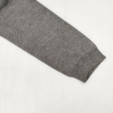 evam eva コットンシルク 定価23100円 E213K003 カーディガン グレー レディース エヴァムエヴァ【中古】5-1201M∞