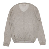 vie evam eva V211K902 スーピマコットン カーディガン グレー レディース ヴィー エヴァムエヴァ【中古】5-1201M∞