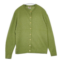 HERMES セリエボタン カシミヤ スコットランド製 カーディガン 80's