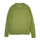 HERMES セリエボタン カシミヤ スコットランド製 カーディガン 80'sヴィンテージ グリーン レディース エルメス【中古】5-1102T∞