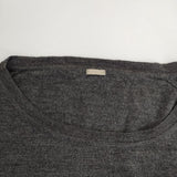 MARGARET HOWELL 589-7263001 イギリス製 ウール ポケット付き セーター ニット チャコールグレー レディース マーガレットハウエル【中古】5-1025T∞