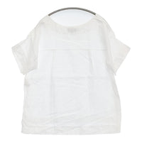 MARGARET HOWELL SHIRTING LINEN SHIRT 578-2152010 定29700円 ブラウス シャツ 22SS ホワイト レディース マーガレットハウエル【中古】5-0822S♪