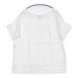 MARGARET HOWELL SHIRTING LINEN SHIRT 578-2152010 定29700円 ブラウス シャツ 22SS ホワイト レディース マーガレットハウエル【中古】5-0822S♪