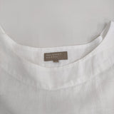 MARGARET HOWELL SHIRTING LINEN SHIRT 578-2152010 定29700円 ブラウス シャツ 22SS ホワイト レディース マーガレットハウエル【中古】5-0822S♪