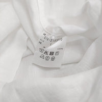 MARGARET HOWELL SHIRTING LINEN SHIRT 578-2152010 定29700円 ブラウス シャツ 22SS ホワイト レディース マーガレットハウエル【中古】5-0822S♪
