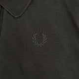 FRED PERRY/MARGARET HOWELL SOFT COTTON PIQUE DRESS ポロ ワンピース 23AW 黒 レディース フレッドペリー/マーガレットハウエル【中古】5-0822S♪