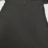 FRED PERRY/MARGARET HOWELL SOFT COTTON PIQUE DRESS ポロ ワンピース 23AW 黒 レディース フレッドペリー/マーガレットハウエル【中古】5-0822S♪
