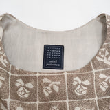 mina perhonen Lili 刺繍 チュール na3576 サイズ36 ワンピース ベージュ レディース ミナペルホネン【中古】5-0902S♪