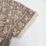 mina perhonen Lili 刺繍 チュール na3576 サイズ36 ワンピース ベージュ レディース ミナペルホネン【中古】5-0902S♪