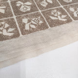 mina perhonen Lili 刺繍 チュール na3576 サイズ36 ワンピース ベージュ レディース ミナペルホネン【中古】5-0902S♪