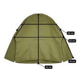 HARVESTY 二重織りアトリエジャケット 定価17600円 A32001-1 コットン ジャケット カーキ レディース ハーベスティ【中古】5-1204M∞