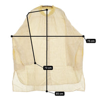 nest Robe デッドストックリネンコンビブラウス 定価26400円 チュニック 24AW イエロー ホワイト レディース ネストローブ【中古】5-0902M♪
