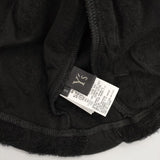 Y's フード付き ドット 羽織 yo-t07-064 コットンウール ジャケット ブラック レディース ワイズ/Yohji【中古】5-1127T∞