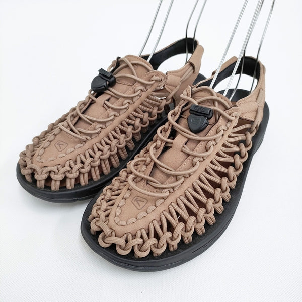 KEEN UNEEK 1028870 ユニーク 23.5cm アウトドアシューズ フェス スニーカー ブラウン レディース キーン【中古】5-0829S♪
